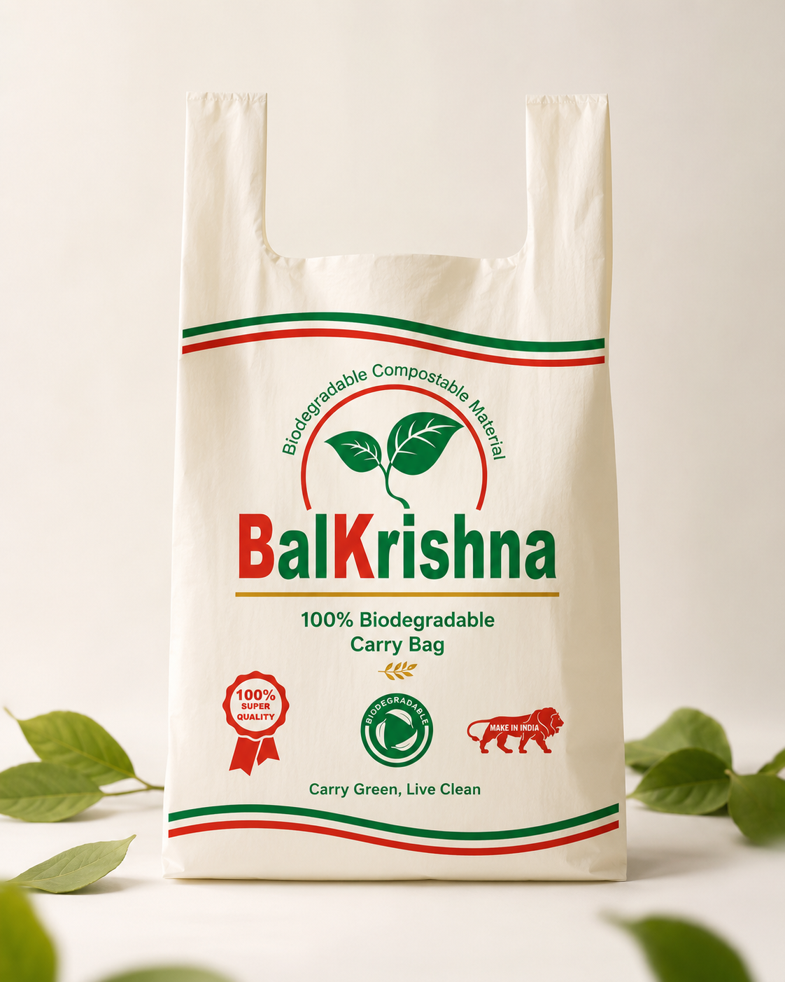 Compostable Carry Bag