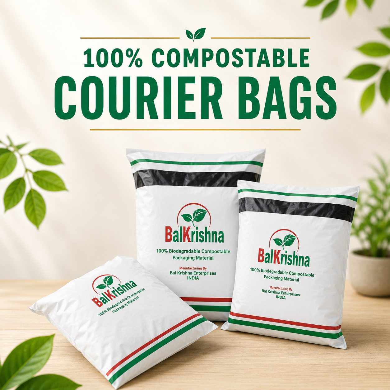 Compostable Courier Bags