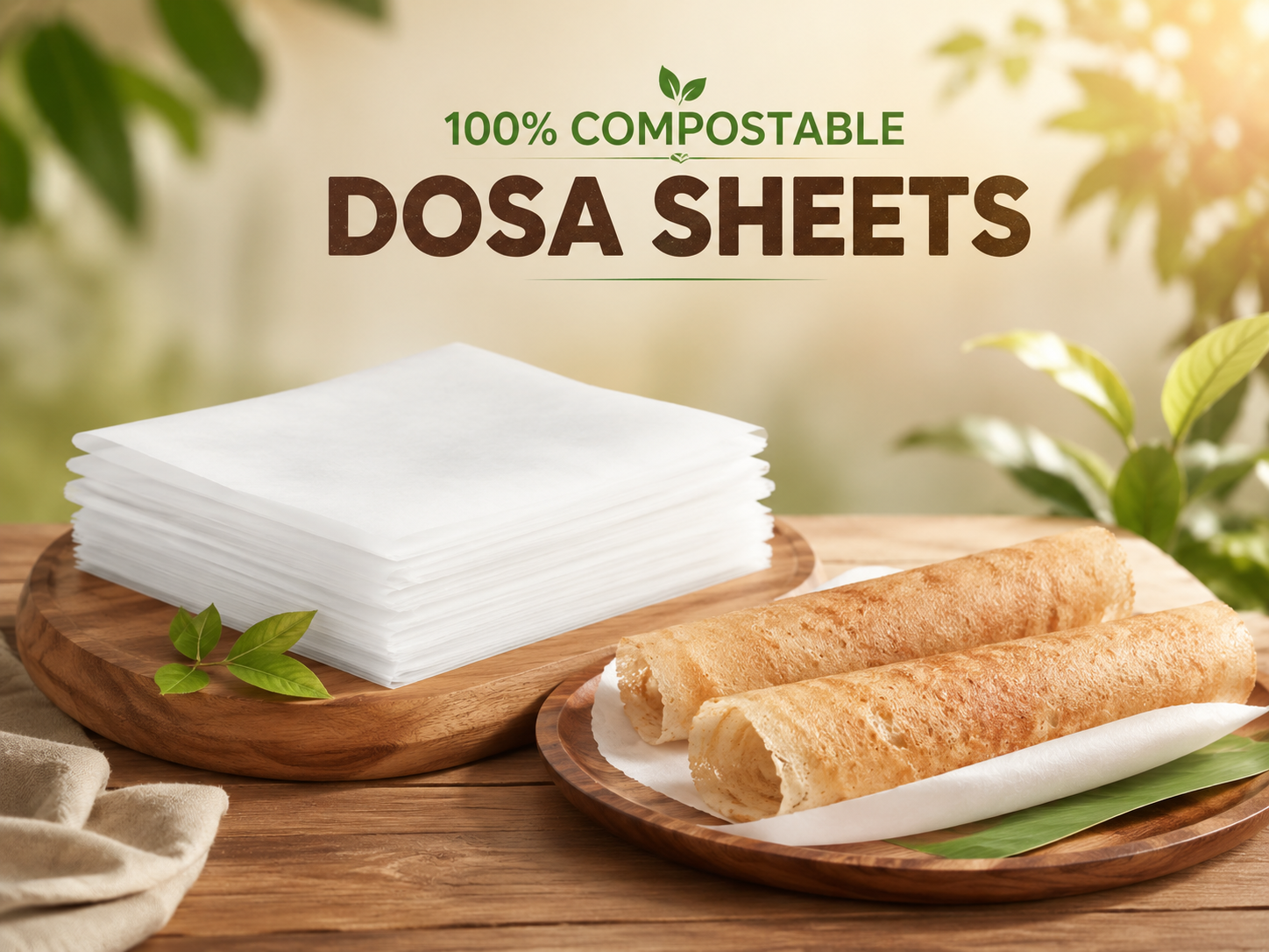 Compostable Dosa Sheets